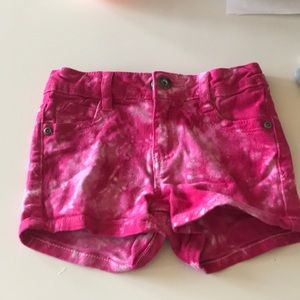 Pink TyeDye shorts